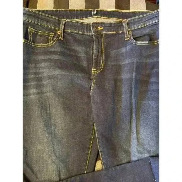 GAP-regular straight leg denim jeans size 33 - Picture 2 of 4